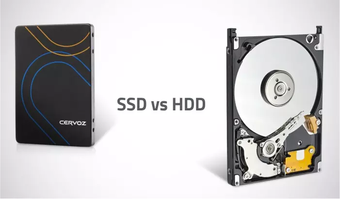 Cervoz_SSD vs HDD