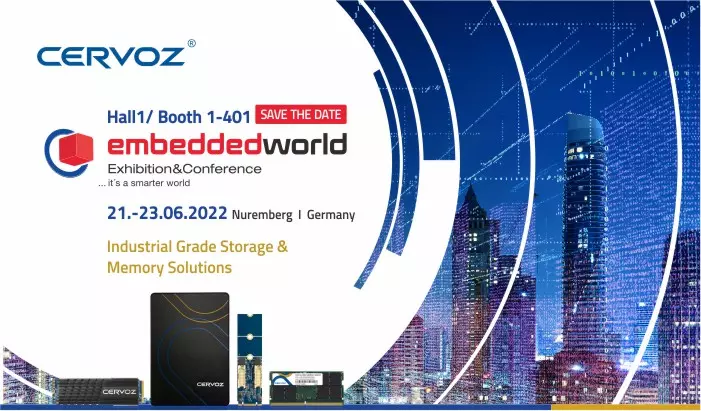 Cervoz_Invitation: embedded world 2022