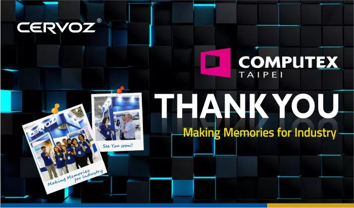 Cervoz_Thank you for visiting Cervoz at 2019 Computex Taipei