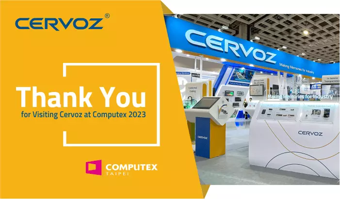 Cervoz_Thank you for Visiting Cervoz at Computex 2023