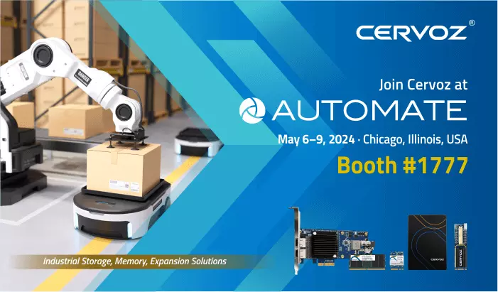 Cervoz_Advance Your Automation to the Leading Edge with Cervoz at Automate Show 2024