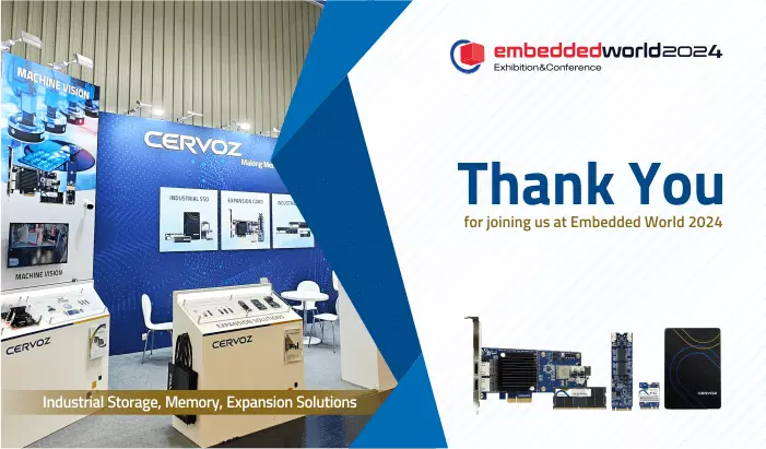 Cervoz_Thank you for joining us at Embedded World 2024