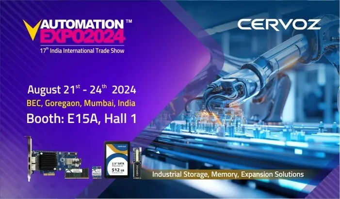 Cervoz_Cervoz to Showcase Innovative Solutions at  AUTOMATION EXPO 2024