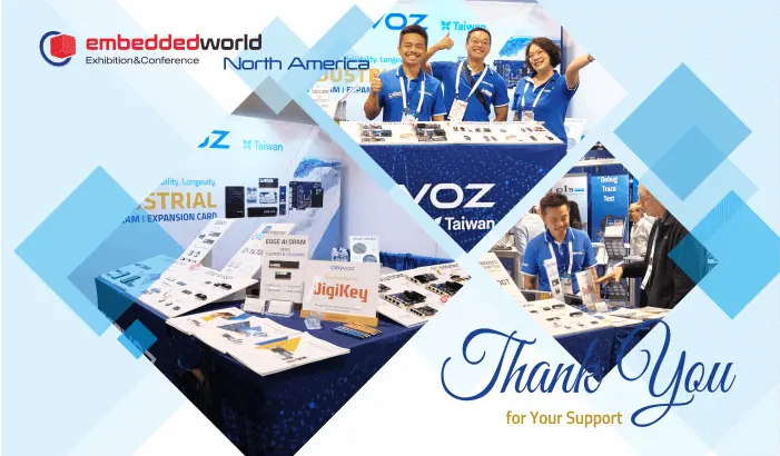 Cervoz_Grateful for Your Visit at Embedded World North America 2025