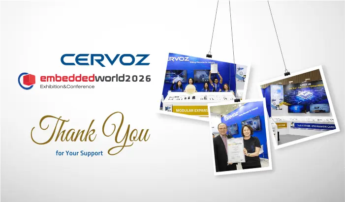 Cervoz_Grateful for Your Visit at Embedded World 2026