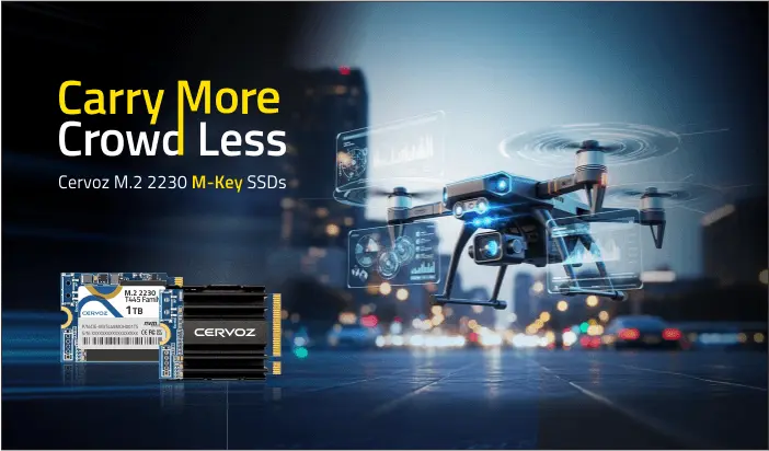 Cervoz_Introducing Cervoz T445 & T455 M.2 2230 NVMe SSDs