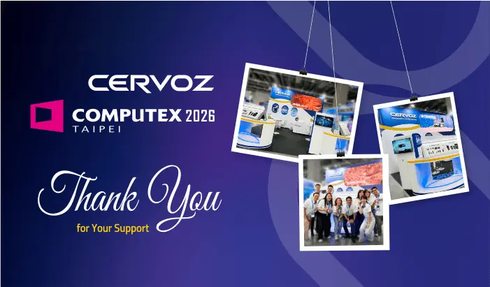 Cervoz_Grateful for Your Visit at COMPUTEX 2026