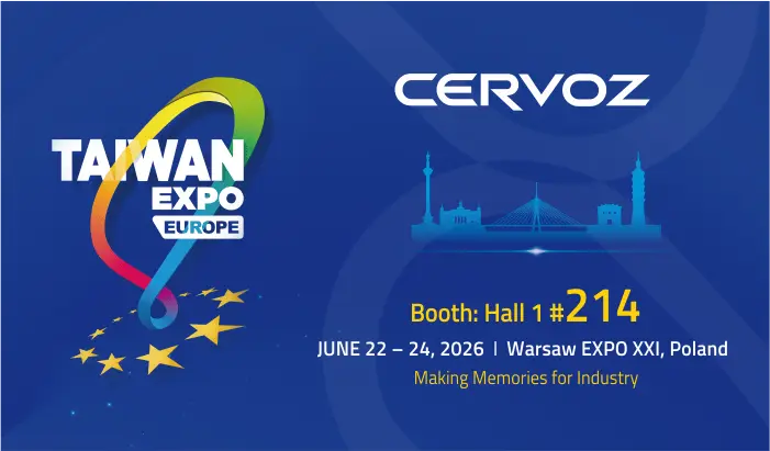 Cervoz_Invitation: TAIWAN EXPO EUROPE 2026
