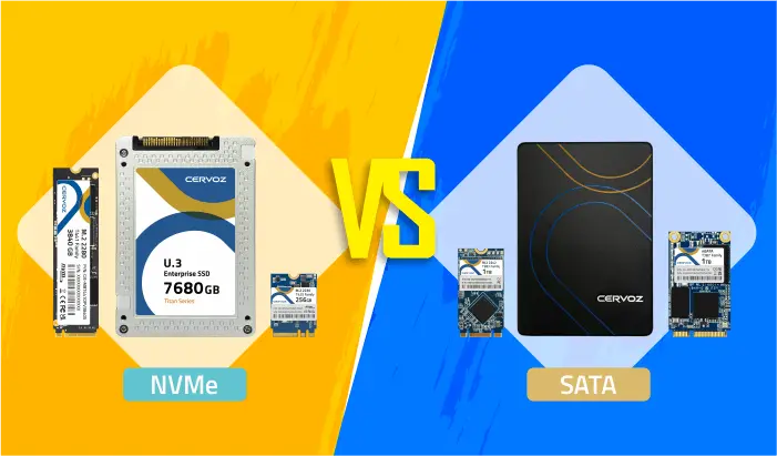 Cervoz_What are the Differences Between NVMe and SATA SSD: Full Guide