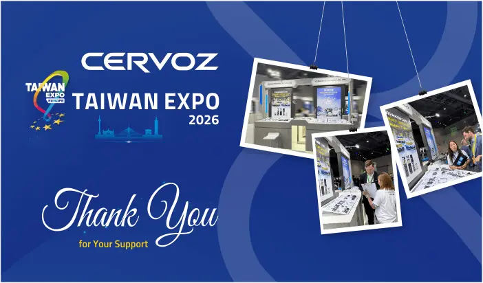 Cervoz_Thank you for visiting Cervoz at Taiwan Expo Europe 2026
