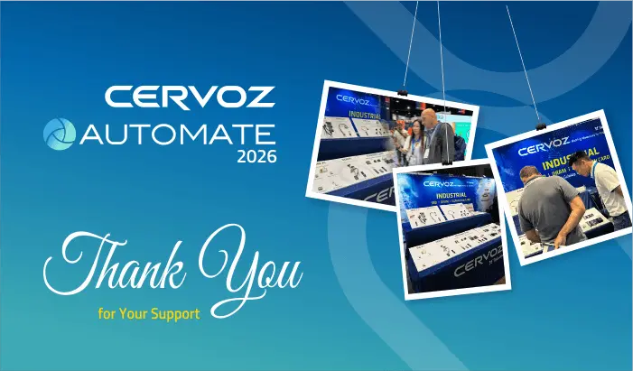 Cervoz_Thank you for visiting Cervoz at Automate 2026