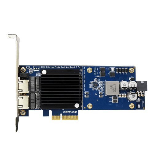 Industrial PCIe Low-Profile Ethernet Card_MEC-LAN-PL502