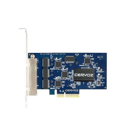 Industrial PCIe Low-Profile Ethernet Card_MEC-LAN-PL104