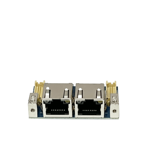 Industrial M.2 2280 PCIe Ethernet Card_MEC-LAN-2602i